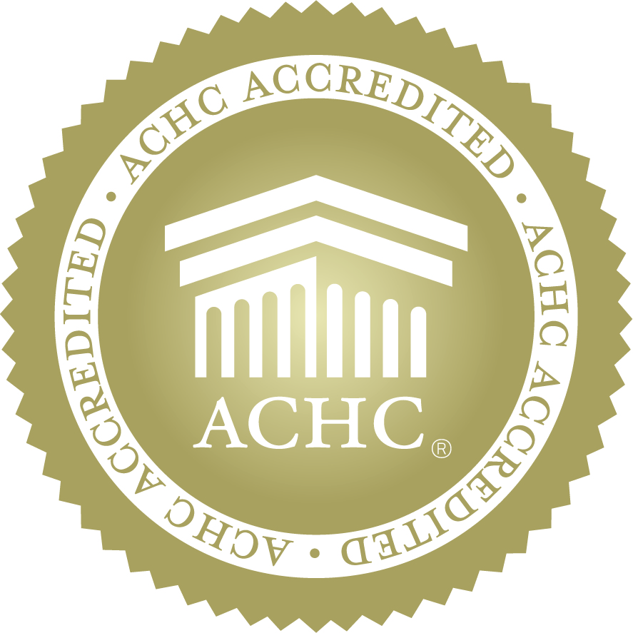 ACHC Accredited Gold Seal